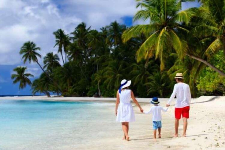 voyage aux maldives en famille